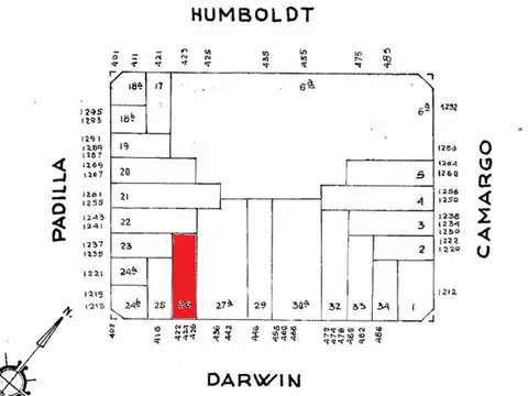 Terreno en Venta en Villa Crespo, USD 785.000