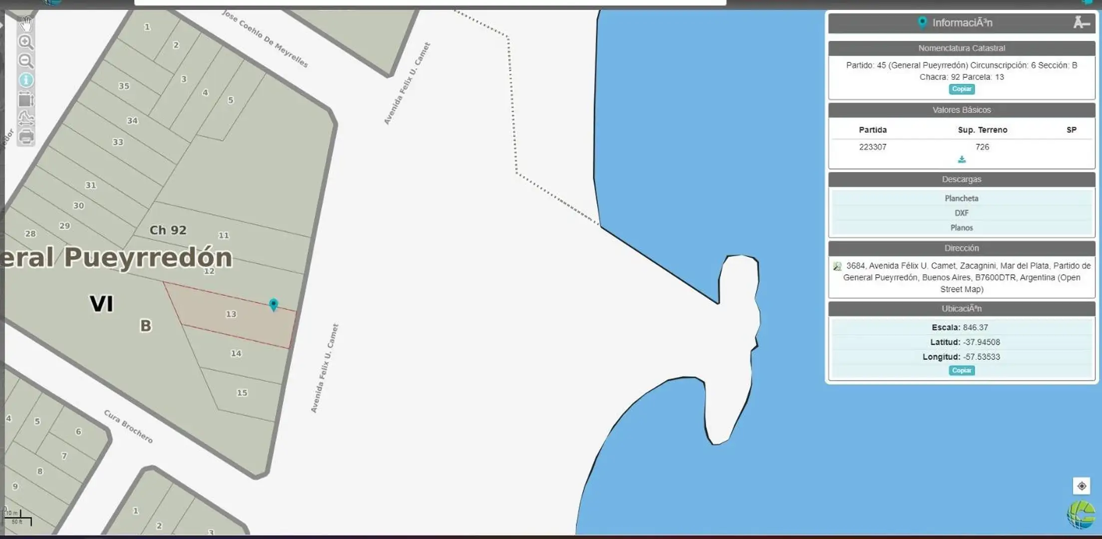 Lote frente al mar Camet IDEAL DESARROLLO OPORTUNIDAD
