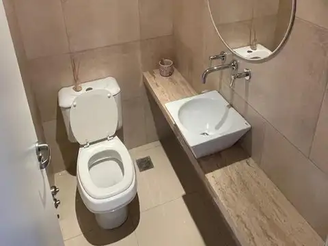 Departamento 2 ambientes con 2 baños