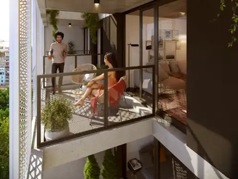 Departamento Monoambiente con 1 baño