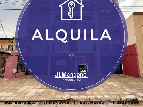 Departamento 2 ambientes con balcon
