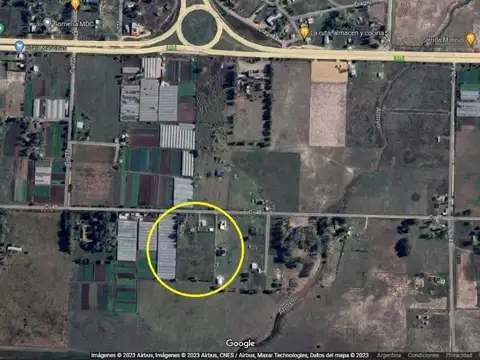 Terreno en Venta 100  mts Frente