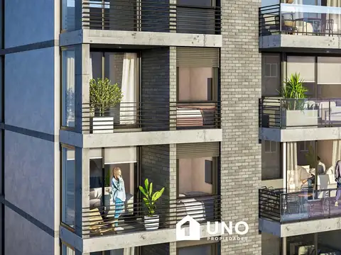 Departamento 2 ambientes con 1 baño