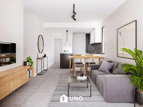 Departamento en Venta de 1 dormitorio