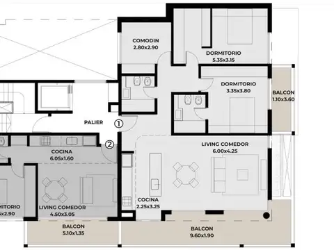 Cochabamba 1300 - 3 dormitorios