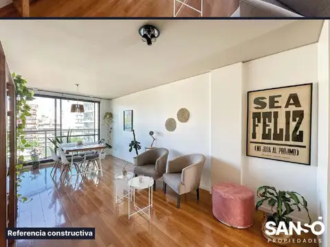 Departamento 4 ambientes con 2 baños