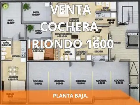 Cochera en Venta en Echesortu, Rosario