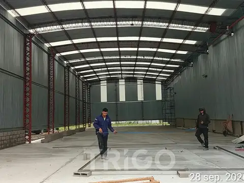 Nave Industrial 500 m2 en Alquiler dentro de predio cerrado a metros de Acceso Norte