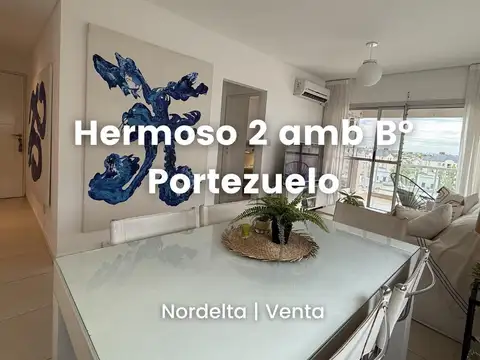 Venta departamento de 2 ambientes en Nordelta Barrio Portezuelo