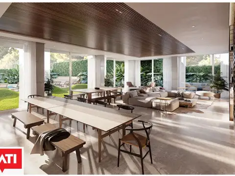 Departamento 3 ambientes con 2 baños