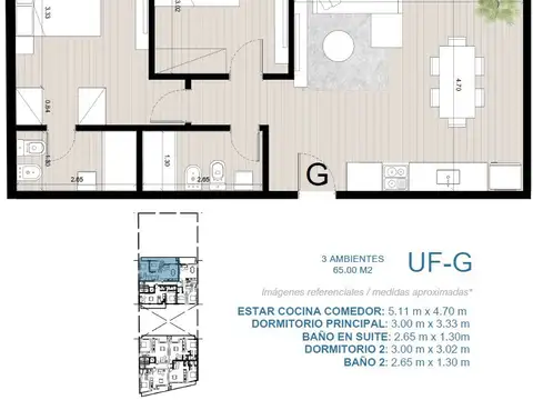 Departamento  en Venta en Victoria, San Fernando, G.B.A. Zona Norte