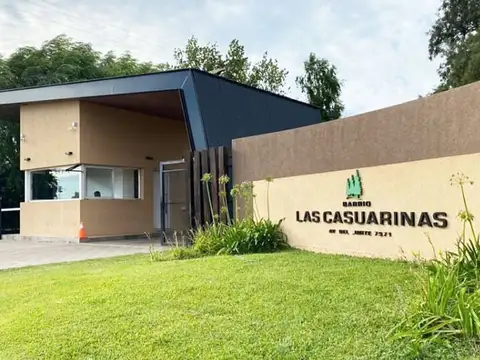 Venta lote 12x26 en Barrio las Casaurinas Pilar.