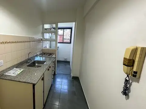 Departamento 2 ambientes con 1 baño