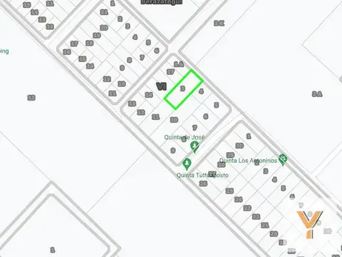 Terreno en Venta de 769,0 m2