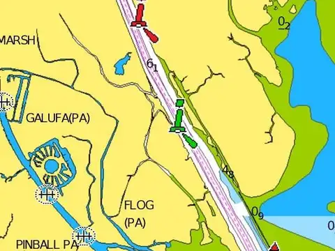 Isla en Parana De Las Palmas  -  30 hectareas sobre el rio