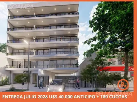Departamento cuatro ambientes con balcón de pozo en Munro financiación