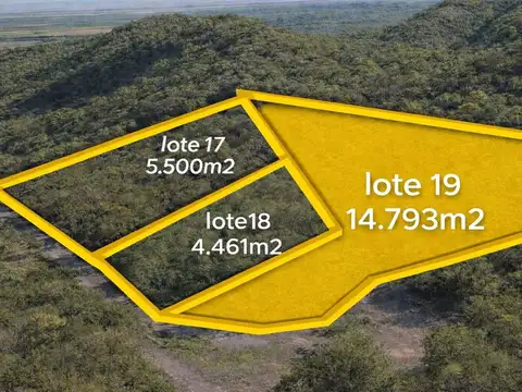 TERRENO VENTA - Bº SOL Y LUNA, DIQUE CABRA CORRAL