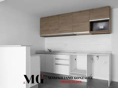 Departamento Monoambiente con 1 baño