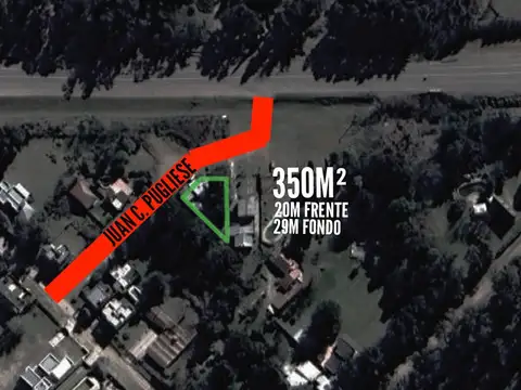 Terreno en venta - 350 mts2- Tandil
