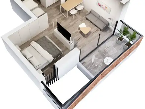 Departamento en Venta en Abasto, USD 95.700