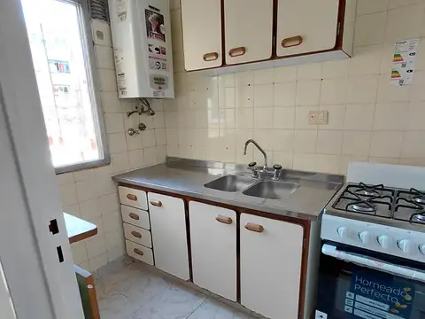 Departamento 2 ambientes con 1 baño