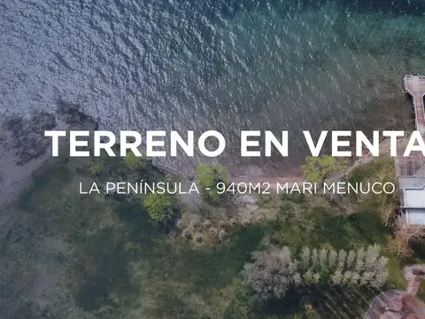 TERRENO EN VENTA LA PENÍNSULA MARI MENUCO