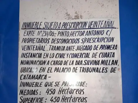 Campo en Venta Ganadero