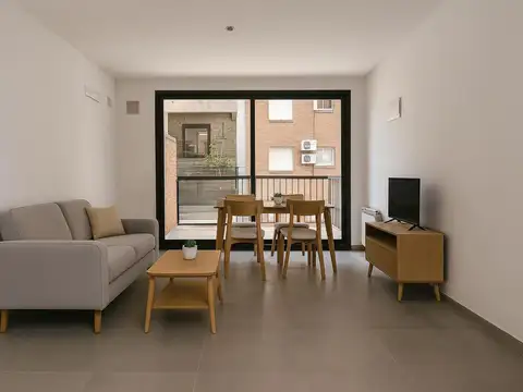 Venta departamento 1 dormitorio con terraza exclusiva Zona Centro Rosario