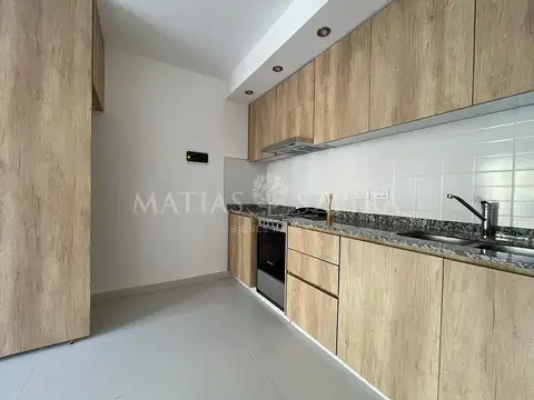 Departamento Monoambiente con 1 baño