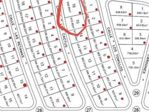 VENTA GRAN LOTE ESQUINA MENDOZA NORTE COUNTRY CLUB