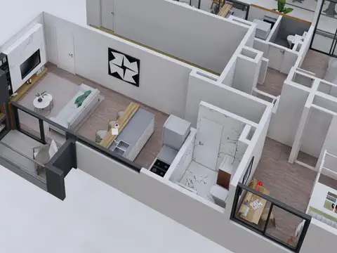 Departamento en Venta de Monoambiente