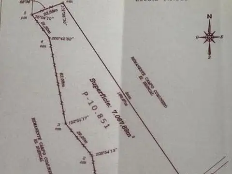 Terreno en Venta de 7068,0 m2