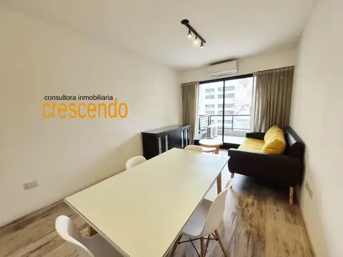 Departamento 2 ambientes con 2 baños