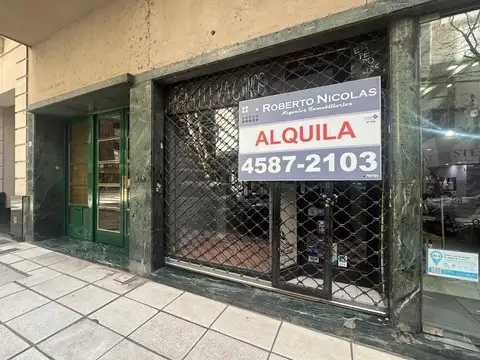 Recoleta Arenales y Rodriguez Peña 20m2. En alquiler! 