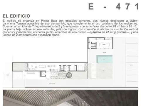 Departamento en Venta de 2 ambientes