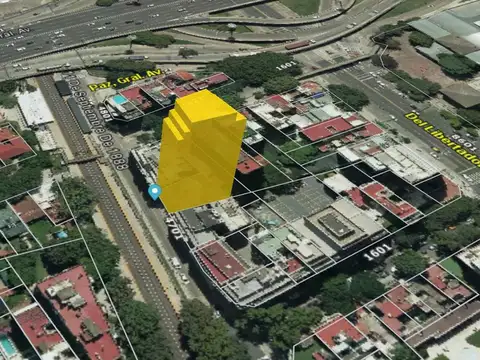 Terreno en Venta 27  mts Fondo