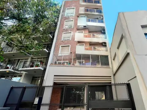 Luminoso 2 ambientes con vista al frente y contrafrente