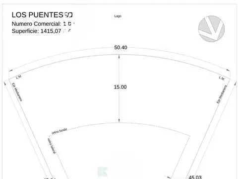 Terreno lote  en venta en los puentes, nordelta, tigre