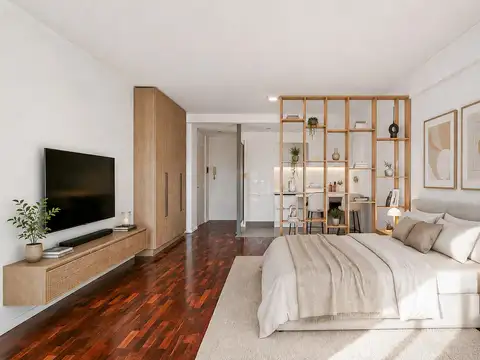 Venta departamento monoambiente en Caballito
