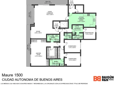 Departamento en Venta de 4 ambientes
