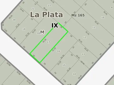 Terreno en Venta en Villa Elvira, USD 12.000