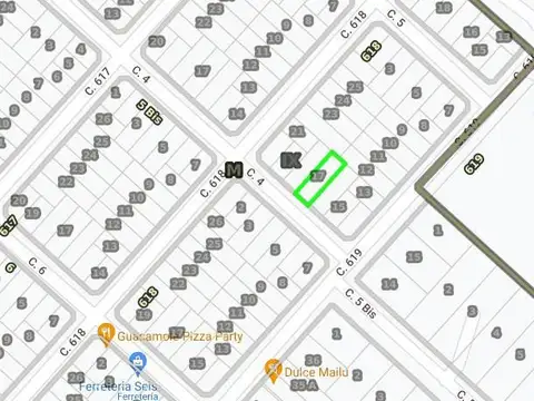 Terreno en venta -10 x 31 metros - 312mts2 - Villa Elvira