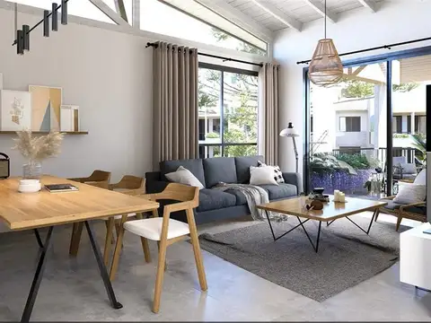 Departamento 2 ambientes con 1 baño