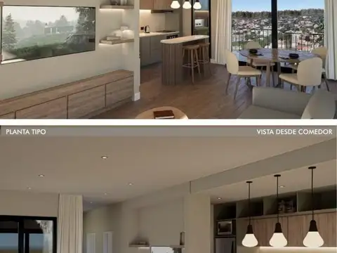 Departamento en Venta de 1 dormitorio