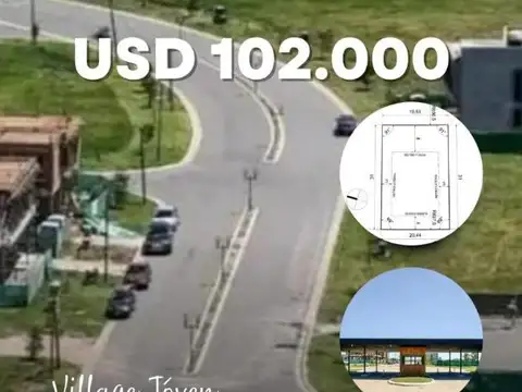 Hermoso lote interno en barrio Village Joven. Bella Vista