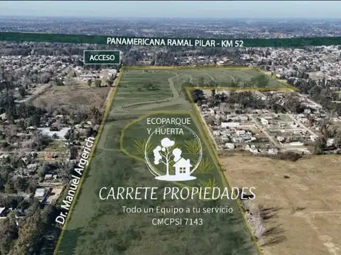 Terreno / Lote en venta de 401m2. Barrio La Posta. Pilar