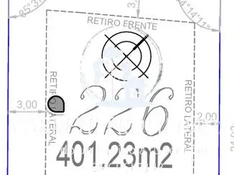 Terreno / Lote en venta de 401m2. Barrio La Posta. Pilar