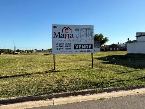 Loteo Cervantes y Segui 10 x 35 