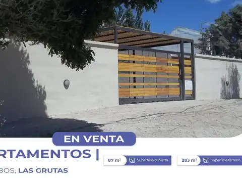 VENTA DE 2 DEPARTAMENTOS DE 1 DORMITORIO LAS GRUTA