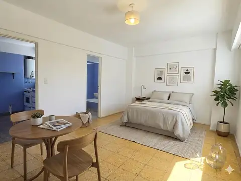 VENTA Monoambiente Apto Credito Muy Luminoso en Villa Crespo